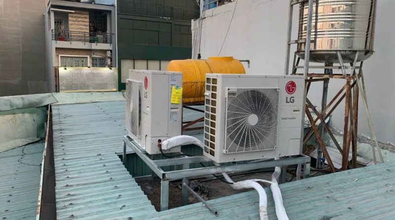lắp đặt máy lạnh âm trần LG tại TP.HCM