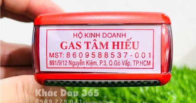 Khắc dấu phường Bình Phú