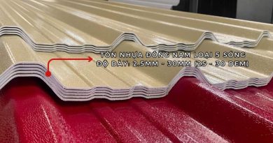 tôn nhựa PVC