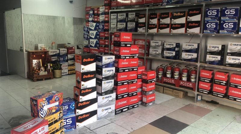 Bình ắc quy xe Kia