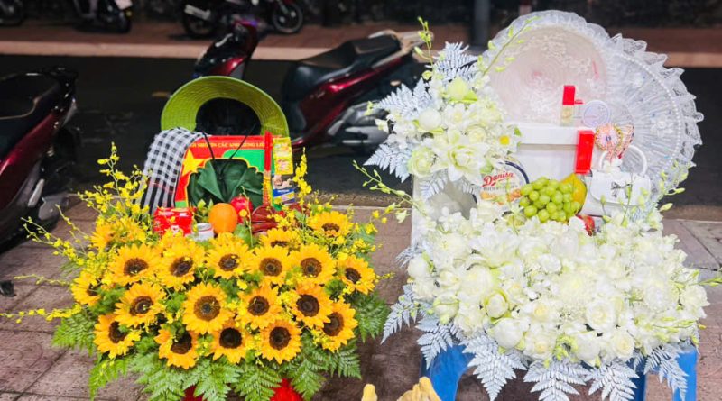 Mâm lễ xin lộc kinh doanh