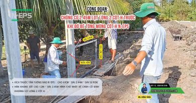 Móng hàng rào đúc sẵn