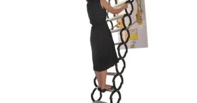 thang lên gác xếp