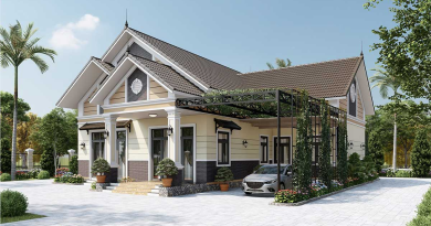 thiết kế biệt thự sân vườn theo yêu cầu