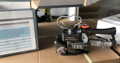 Máy đóng đai nhựa dùng khí nén